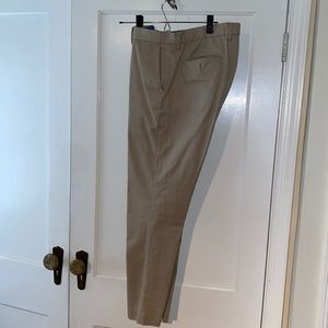 J Crew Mens Bowery Slim Fit Khaki Pants
